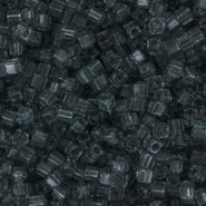 Miyuki square - cubes 1.8mm Beads - Transparent grey SB18-152